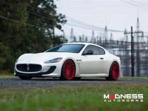Maserati GranTurismo Custom Wheels - VPS-305T by Vossen - Red Maserati GranTurismo Custom Wheels - VPS-305T by Vossen - Red