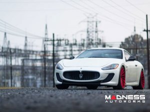 Maserati GranTurismo Custom Wheels - VPS-305T by Vossen - Red Maserati GranTurismo Custom Wheels - VPS-305T by Vossen - Red