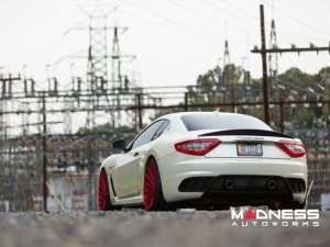 Maserati GranTurismo Custom Wheels - VPS-305T by Vossen - Red Maserati GranTurismo Custom Wheels - VPS-305T by Vossen - Red