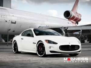 Maserati GranTurismo Custom Wheels - VPS-305T by Vossen - Black / White Maserati GranTurismo Custom Wheels - VPS-305T by Vossen - Black / White