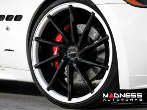 Maserati GranTurismo Custom Wheels - VPS-305T by Vossen - Black / White Maserati GranTurismo Custom Wheels - VPS-305T by Vossen - Black / White