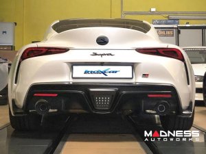 Toyota Supra Performance Exhaust - 2.0L Turbo - Rear Section - Electronic Valves - Chrome Tips - InoXcar Racing 
