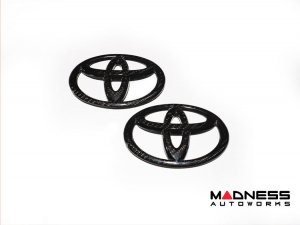 Toyota Carbon Fiber Badges - set of 2