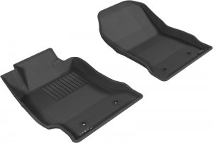 Subaru BRZ Floor Mats - Front - 3D MAXpider - Kagu - Gray - `13-`19