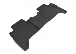 Toyota Tacoma Floor Mat - Rear - 3D MAXpider - Kagu Series - Black - `16-`20