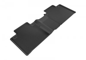 Toyota Tacoma Access Cab Floor Mat - Rear - 3D MAXpider - ACE Kagu - Black - `16-`20