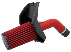 Subaru WRX Performance Air Intake - AEM Induction - 21-478WR - Wrinkle Red - `08-`11