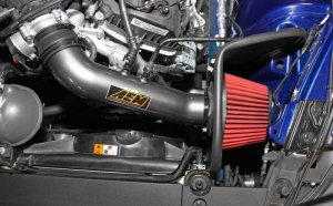 Ford Mustang Performance Air Intake - AEM Induction - 21-755C - Gunmetal Gray - 2015