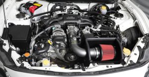 Subaru BRZ Performance Air Intake - AEM Induction - Cold Air Intake with AEM Dryflow Filter - Polished - `13-`18