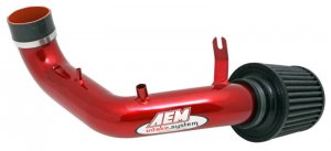 Acura RSX Performance Air Intake - AEM Induction - Short Ram - Red - `02-`06
