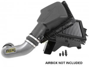 Ford Mustang Performance Air Intake - AEM Induction - AEM 22-684C - Gunmetal Gray - `11-`14