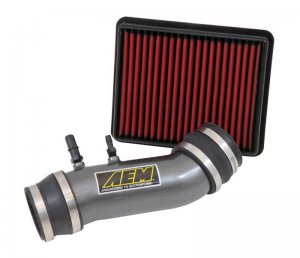 Ford Mustang Performance Air Intake - AEM Induction - AEM 22-686C - Gunmetal gray - `11-`14