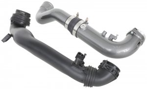Toyota Supra Intercooler Piping - AEM Induction - Charge Pipe Kit - Gunmetal Gray - `20-`21
