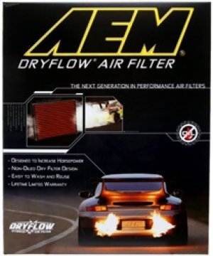 Dodge Challenger Air Filter - AEM Induction - DryFlow - 2011