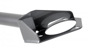 Mitsubishi Lancer Strut Bar - AEM Induction - AEM-29-0010 - Charcoal Gray - `08-`12