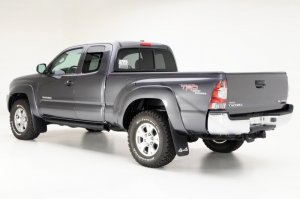 Toyota Tacoma Running Board - AMP Research - AMP PowerStep - Black - `05-`15