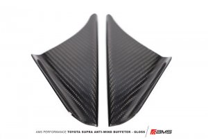 Toyota GR Supra Anti-Wind Buffeting Kit - AMS - Gloss Carbon Fiber - Gloss Carbon - 2020