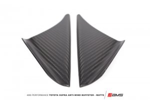 Toyota GR Supra Anti-Wind Buffeting Kit - AMS - Matte Carbon - 2020