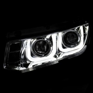 Chevrolet Camaro Headlights - ANZO - Projector w/ U-Bar - Chrome - `14-`15
