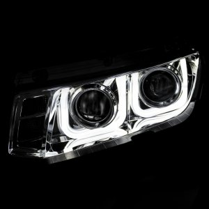 Chevrolet Camaro Headlights - ANZO - Projector w/ U-Bar - Chrome - `14-`15