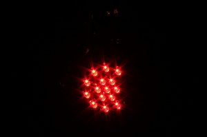 Toyota Tacoma LED Taillights - Rear - ANZO - Clear Lens, Black Housing - Black - `05-`15