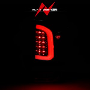 Toyota Tacoma LED Taillights - ANZO - Light Bar Sequential - Black Housing & Smoke Lens - `16-`21