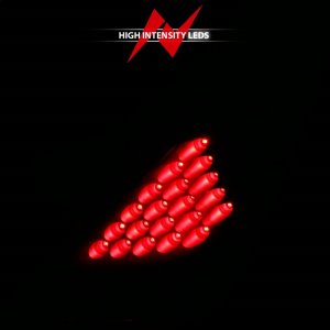 Nissan 350Z LED Taillights - ANZO - Clear Lens, Black Housing - Black - `03-`05