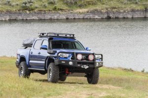 Toyota Tacoma Bull Bar - ARB - ARB Summit, Integrit(TM) Powder Coat - Textured Black - 2016