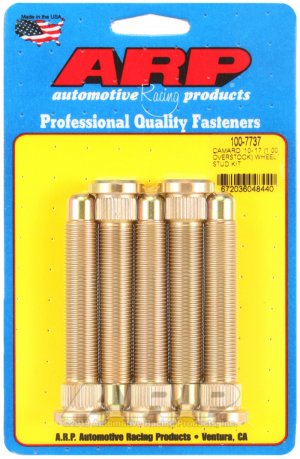 Chevrolet Camaro Wheel Stud Kit - ARP - M14 1in Over Stock Length - `10-`17