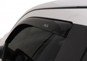 Toyota Tacoma Window Deflectors - Front - AVS - In-Channel - Smoke - `16-`18