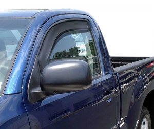 Toyota Tacoma Access Cab In-Channel Ventvisors - Front - AVS - In-Channel - Smoke - `05-`15