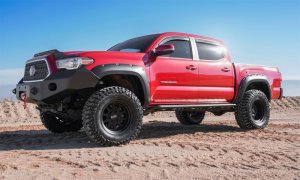 Toyota Tacoma Double Cab In-Channel Ventvisors - Front & Rear - AVS - 4 pc. - Smoke - `16-`18