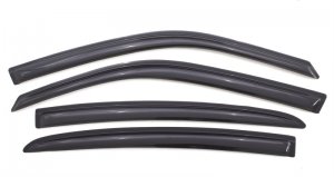 Dodge Charger Wind Deflectors - AVS - Ventvisor, Outside Mount, 4pc - Smoke - `11-`18