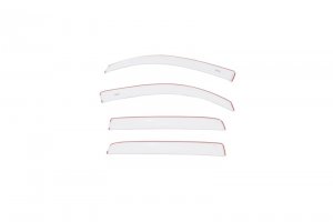 Toyota Tacoma Double Cab Side Window Deflector - AVS - Color Match Low Profile - Super White - `20-`22