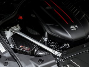 Toyota GR Supra Performance Air Intake - AWE Tuning - S-FLO Carbon Intake Lid - 2020