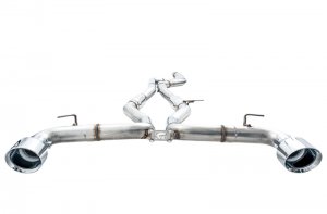Toyota Supra Performance Exhaust - AWE Tuning - Cat Back, Track Edition, 5in Tips - Chrome Silver - 2020