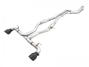 Toyota Supra Performance Exhaust - AWE Tuning - Cat-Back Track - Diamond Black - 2020