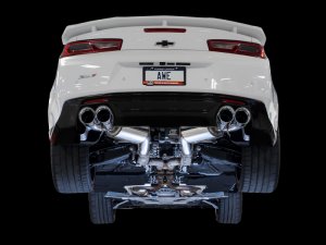 Chevrolet Camaro SS Performance Exhaust - AWE Tuning - Axle-Back Touring - Chrome Silver - `16-`19
