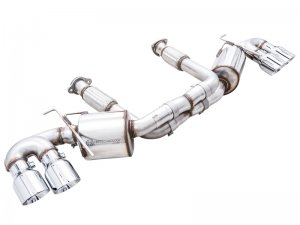 Chevrolet Corvette Performance Exhaust - AWE Tuning - Touring Edition - Chrome Silver - 2020