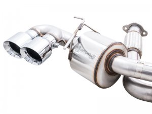 Chevrolet Corvette Performance Exhaust - AWE Tuning - Touring Edition - Chrome Silver - 2020