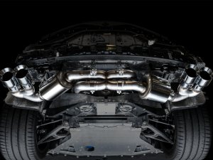 Chevrolet Corvette Performance Exhaust - AWE Tuning - Touring Edition - Chrome Silver - 2020