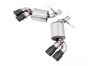 Chevrolet Camaro SS Performance Exhaust - Rear - AWE Tuning - Touring Edition, Axle-Back, Quad Outlet - Diamond Black Tips - `16-`19