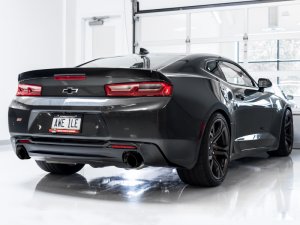 Chevrolet Camaro SS Performance Exhaust - Rear - AWE Tuning - Track Edition - Diamond Black - `16-`19