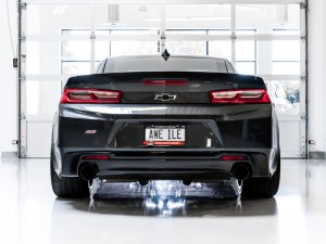 Chevrolet Camaro SS Performance Exhaust - Rear - AWE Tuning - Track Edition - Diamond Black - `16-`19