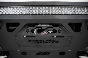 Toyota Tacoma Front Bumper - Addictive Desert Designs - Stealth Fighter with Winch Mount - Hammer Black/Satin Black - `16-`19