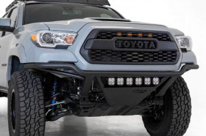 Toyota Tacoma Front Bumper - Addictive Desert Designs - ADD PRO Bolt-On - Hammer Black - `16-`20