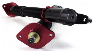 Nissan 370Z Suspension Kit - Rear - Air Lift - Air Lift Performance - Black, Red