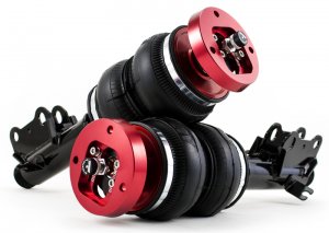 Chevrolet Camaro Suspension Air Kit - Front - Air Lift - Air Lift Performance - Black, Red - `10-`15