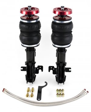 Chevrolet Camaro Suspension Air Kit - Front - Air Lift - Air Lift Performance - Black, Red - `10-`15