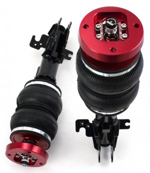 Chevrolet Camaro Suspension Air Kit - Front - Air Lift - Air Lift Performance - Black, Red - `10-`15